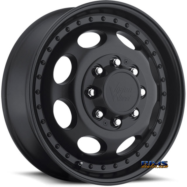 Pictures for Vision Wheel 181H Hauler Dually black flat